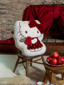 【限定】JAMIE KAY(ジェイミーケイ)  |【HELLO KITTY】|  キティコラボ　ファークッション　｜l限定　キティ