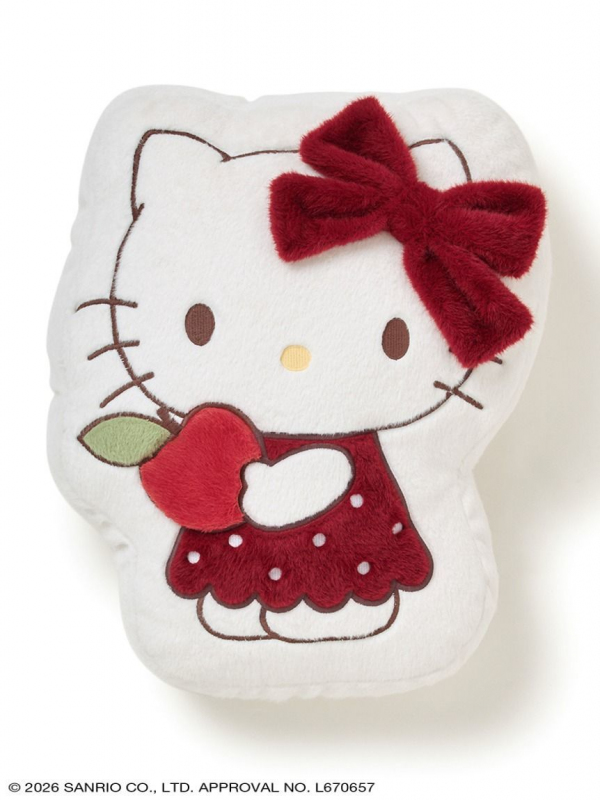 【限定】JAMIE KAY(ジェイミーケイ)  |【HELLO KITTY】|  キティコラボ　ファークッション　｜l限定　キティ
