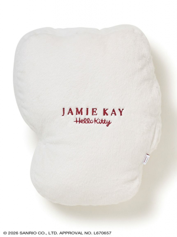 【限定】JAMIE KAY(ジェイミーケイ)  |【HELLO KITTY】|  キティコラボ　ファークッション　｜l限定　キティ