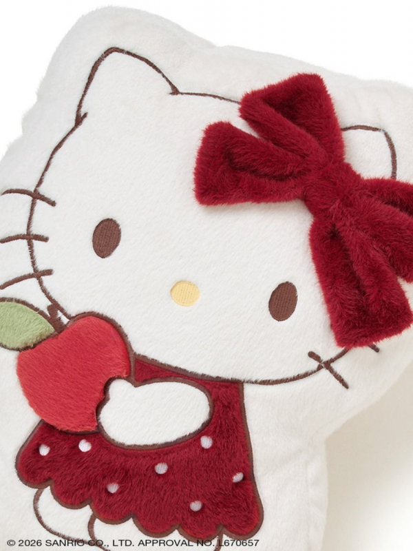 【限定】JAMIE KAY(ジェイミーケイ)  |【HELLO KITTY】|  キティコラボ　ファークッション　｜l限定　キティ