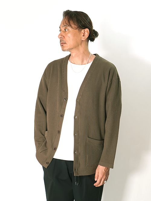 SALUTE HELM  | カーディガン (86507) - Olive