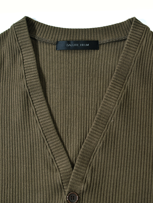 SALUTE HELM  | カーディガン (86507) - Olive