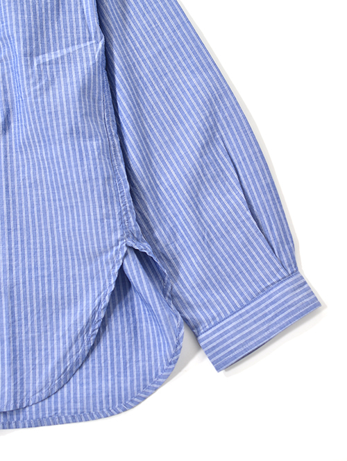 LANCER CLOTHING  ストライプシャツ - Blue