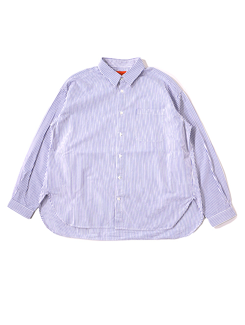LANCER CLOTHING  ストライプシャツ - White