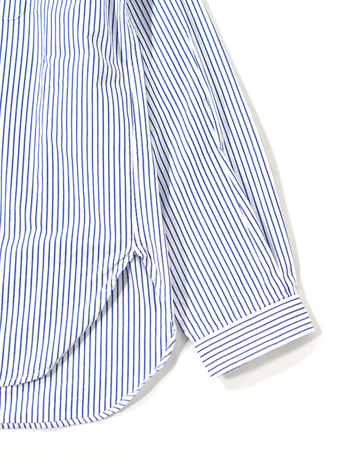 LANCER CLOTHING  ストライプシャツ - White