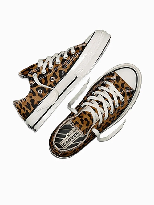 Converse USA Chuck 70X Leopard Pony Hair Brown