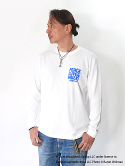 GOOD ROCK SPEED | WOOD STOCK / PHOTO LONG SLEEVE Tシャツ