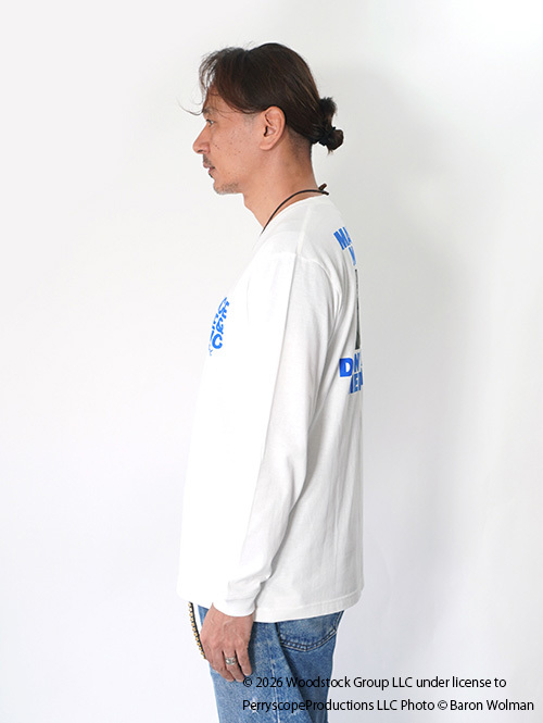 GOOD ROCK SPEED | WOOD STOCK / PHOTO LONG SLEEVE Tシャツ