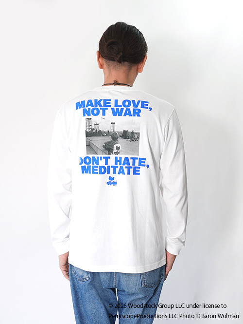 GOOD ROCK SPEED | WOOD STOCK / PHOTO LONG SLEEVE Tシャツ