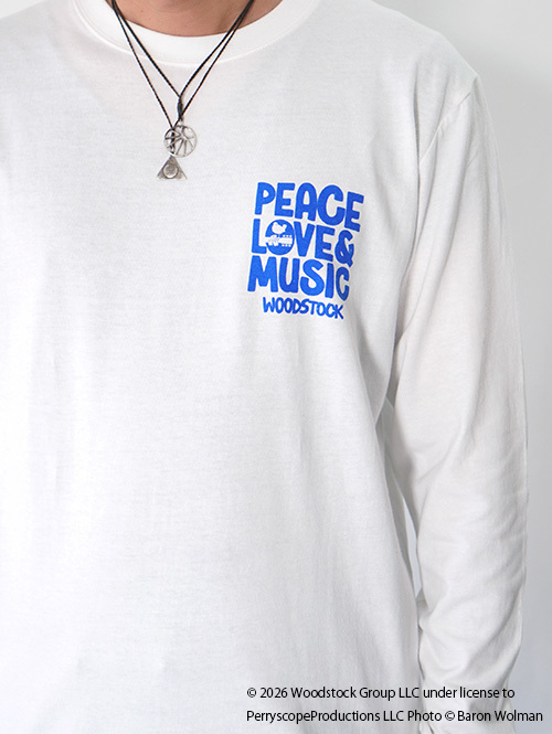 GOOD ROCK SPEED | WOOD STOCK / PHOTO LONG SLEEVE Tシャツ