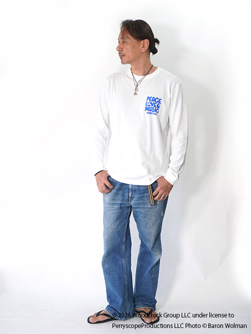 GOOD ROCK SPEED | WOOD STOCK / PHOTO LONG SLEEVE Tシャツ