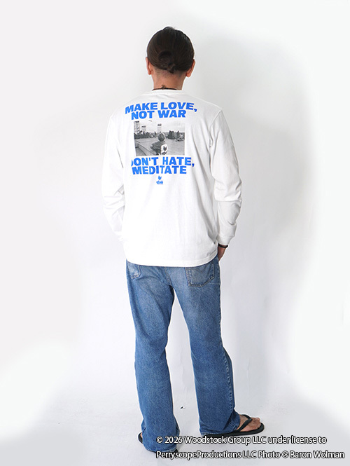 GOOD ROCK SPEED | WOOD STOCK / PHOTO LONG SLEEVE Tシャツ