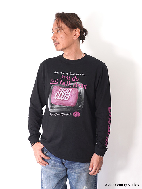 GOOD ROCK SPEED | FIGHT CLUB / GRAPHIC LONG SLEEVE Tシャツ