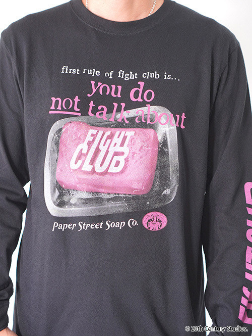 GOOD ROCK SPEED | FIGHT CLUB / GRAPHIC LONG SLEEVE Tシャツ