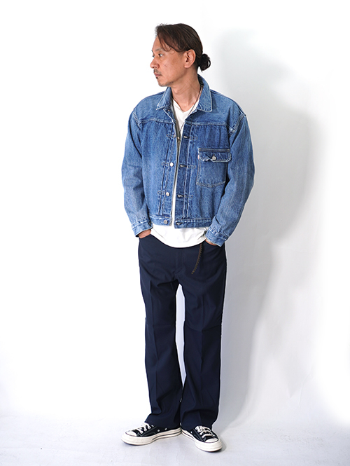REMI RELIEF |12oz SELVEDFE DENIM 1st JKT