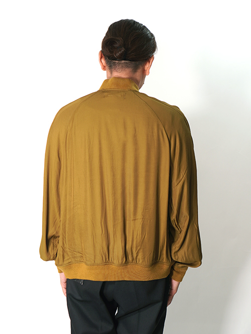 REMI RELIEF  | 	 RN29373013  レーヨンツイルスカジャン(刺繍：虎)  - Mustard