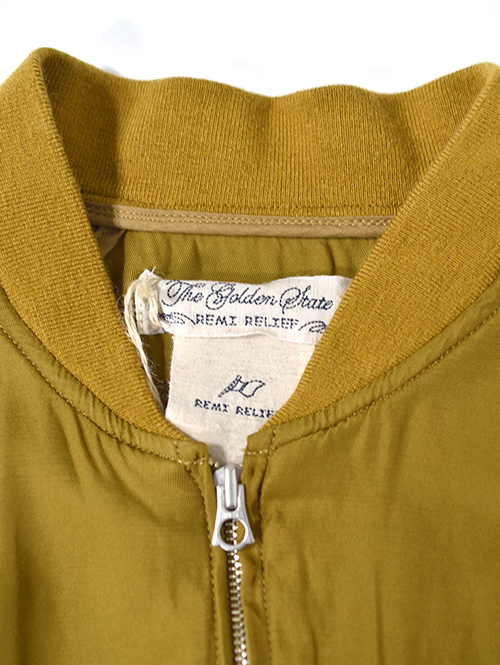 REMI RELIEF  | 	 RN29373013  レーヨンツイルスカジャン(刺繍：虎)  - Mustard