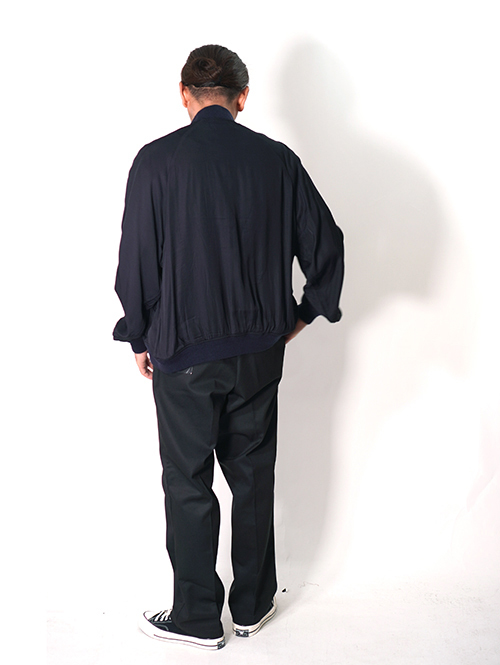 REMI RELIEF  | 	 RN29373013  レーヨンツイルスカジャン(刺繍：虎) - Navy