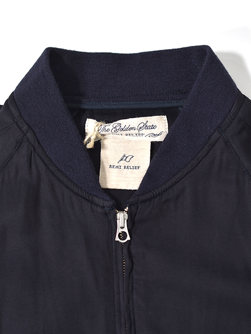 REMI RELIEF  | 	 RN29373013  レーヨンツイルスカジャン(刺繍：虎) - Navy
