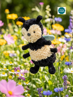 Mary Meyer【メリーマイヤー】Putty Nursery Bumble Bee ｜パティ ナーサリー バンブルビー｜みつばちのぬいぐるみ｜ハチ　ぬいぐるみ
