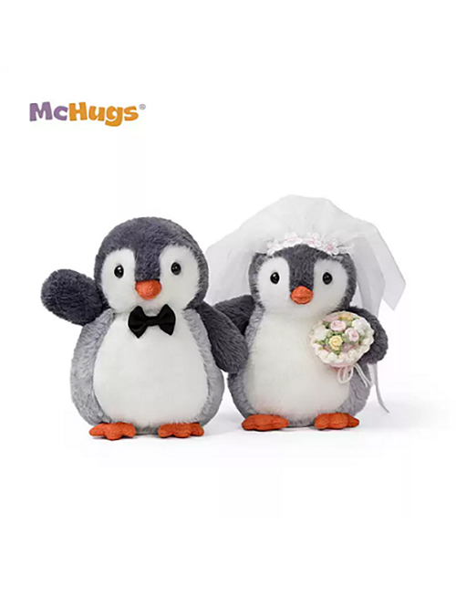 McHugs (マックハグス）GracierPenguin｜Wedding Penguin|結婚式のペンギン｜ぺんぎんのぬいぐるみ