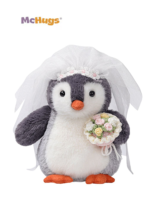 McHugs (マックハグス）GracierPenguin｜Wedding Penguin|結婚式のペンギン｜ぺんぎんのぬいぐるみ