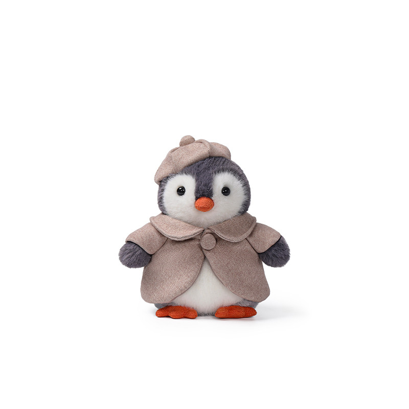 Mchugs（マックハグス）Stylish Cape Glacier Penguin｜ジャケットを着たペンギン｜洋服を着たぬいぐるみ｜ぺんぎんのぬいぐるみ