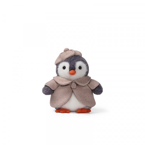Mchugs（マックハグス）Stylish Cape Glacier Penguin｜ジャケットを着たペンギン｜洋服を着たぬいぐるみ｜ぺんぎんのぬいぐるみ