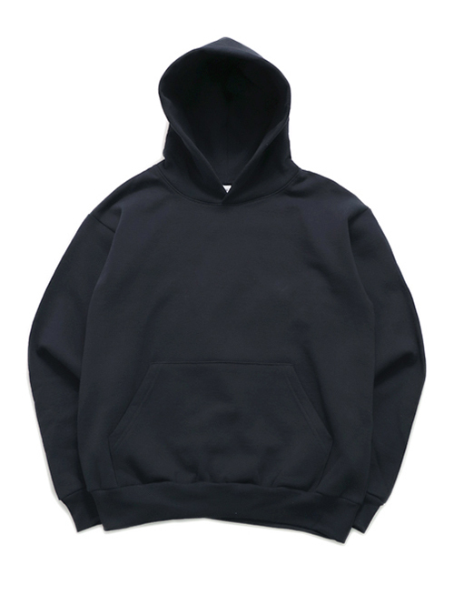LOS ANGELES APPAREL  14.oz HEAVY FLEECE HOODIE - Black