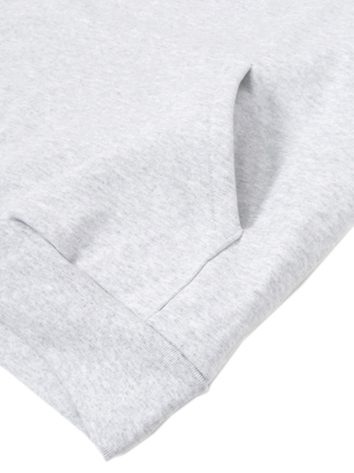LOS ANGELES APPAREL  14.oz HEAVY FLEECE HOODIE - Grey