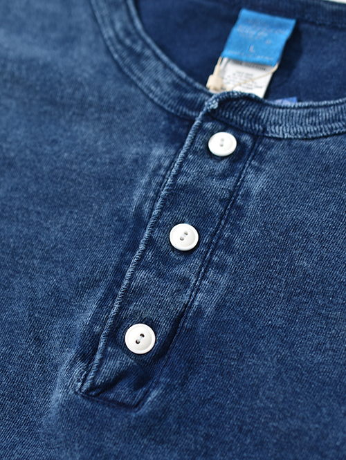 Good on  |  ロングスリーブヘンリーＴシャツ - Indigo