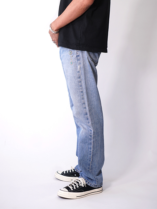 Vintage Levi's カスタムデニムパンツ 505 - 33 (H) 