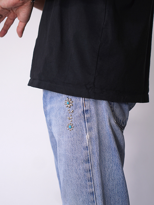 Vintage Levi's カスタムデニムパンツ 505 - 33 (H) 