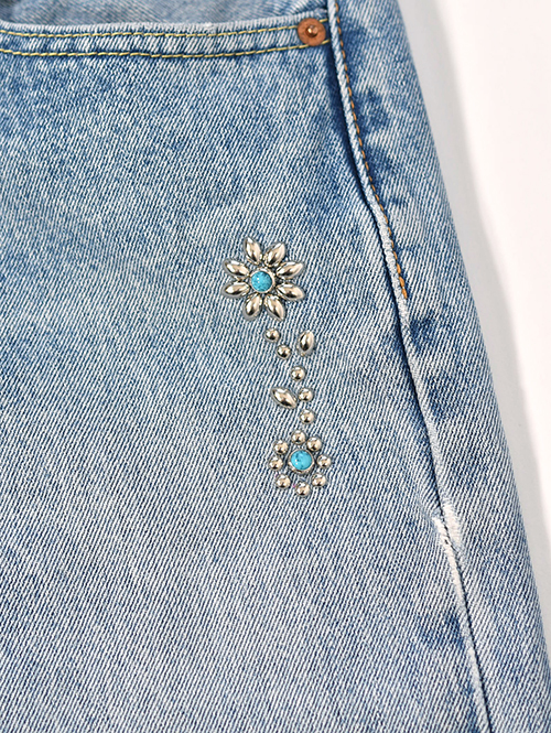 Vintage Levi's カスタムデニムパンツ 505 - 33 (H) 