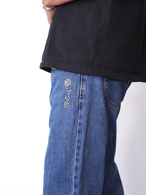Vintage Levi's カスタムデニムパンツ 505 - 34 (G) 
