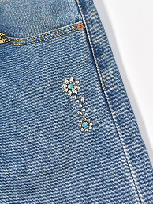 Vintage Levi's カスタムデニムパンツ 505 - 32 (C) 