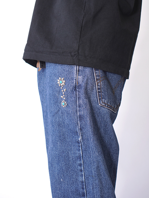 Vintage Levi's カスタムデニムパンツ 505 - 34 (B) 