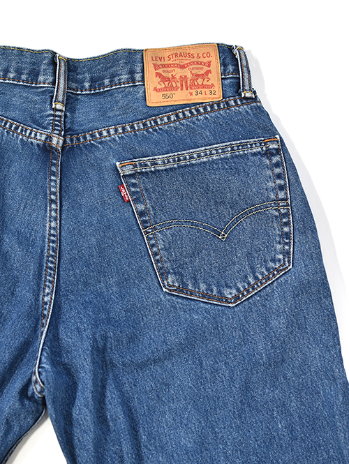 Vintage Levi's カスタムデニムパンツ 550 - 34 (A) 