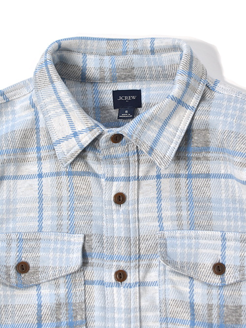 J・CREW | Double-knit work Check shirt