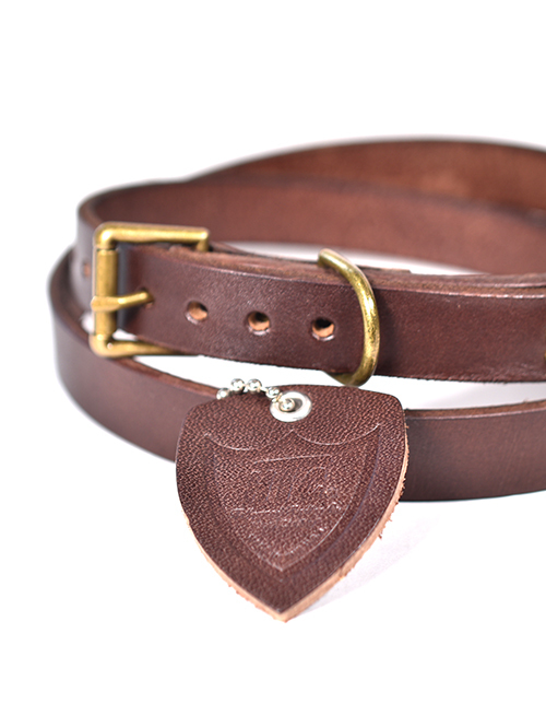 HTC Belt End Only #SN-33 Turquoise 075-Brown/Gold