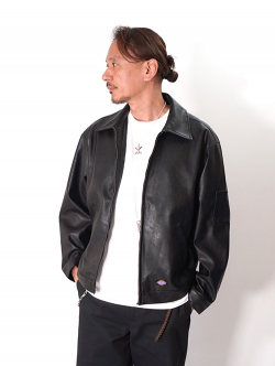 Dickies JP  |  シンセティックレザー アイゼンハワージャケット