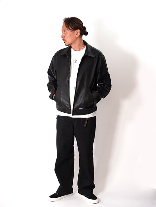 Dickies JP  |  シンセティックレザー アイゼンハワージャケット