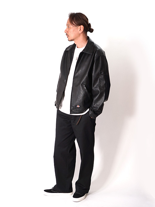 Dickies JP  |  シンセティックレザー アイゼンハワージャケット