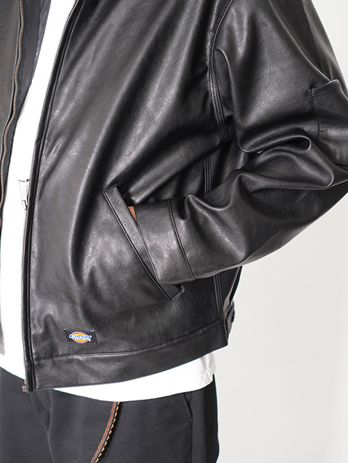 Dickies JP  |  シンセティックレザー アイゼンハワージャケット