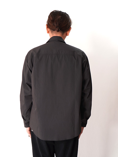 LAMOND  |  BIO TYPERITER CPO SHIRT JACKET - Black
