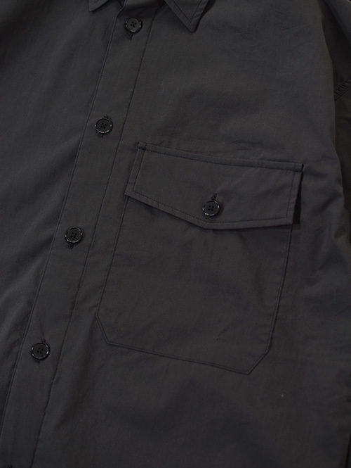 LAMOND  |  BIO TYPERITER CPO SHIRT JACKET - Black