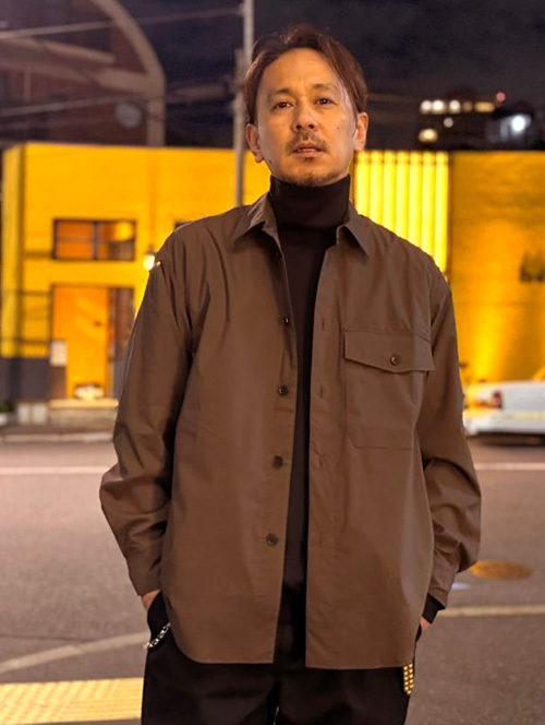 LAMOND  |  BIO TYPERITER CPO SHIRT JACKET - Black
