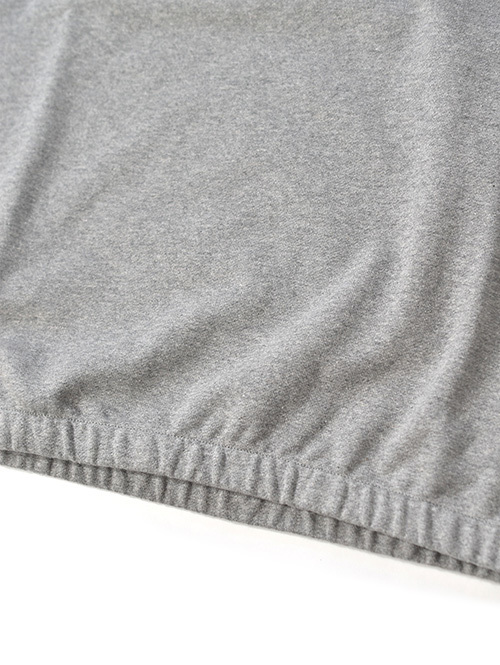 W.A.T.C STUDIO  |  Oversized boxy 1/4 Zip Sweater - H.Grey